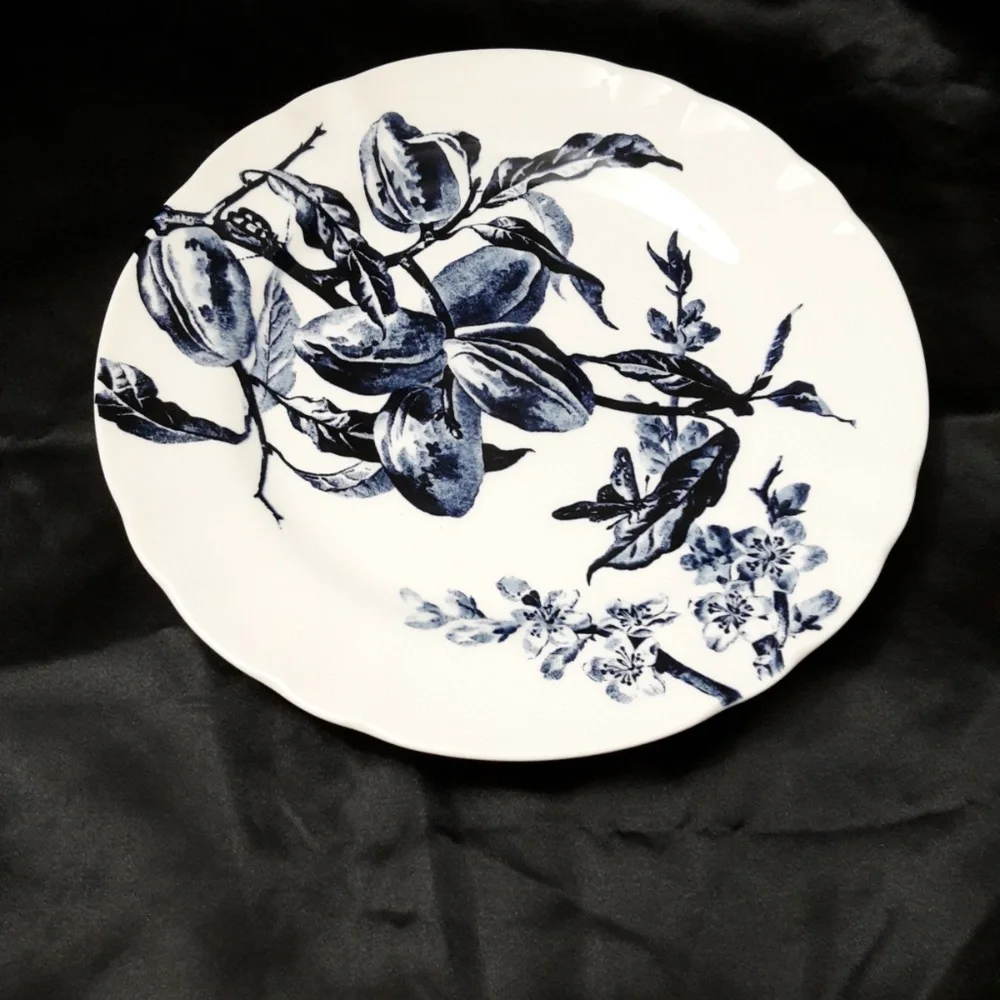 Thomas O'Brien Reed & Barton Austin Floral Indigo